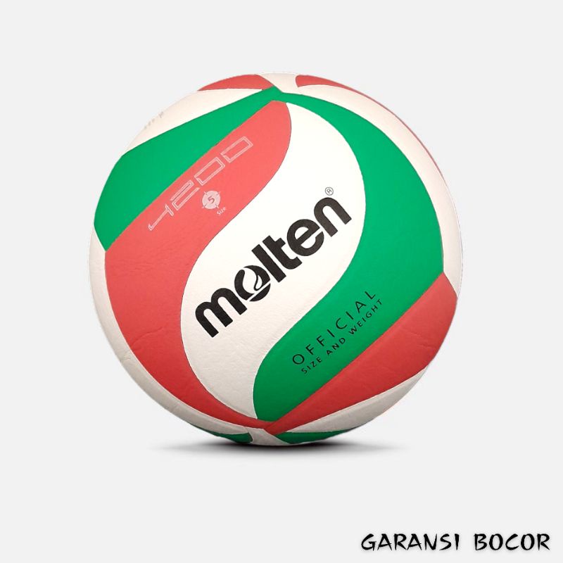 MOLTEN Bola voli original molten V5M4200 bola volley volli voly volly size 5 volleyball fivb proliga