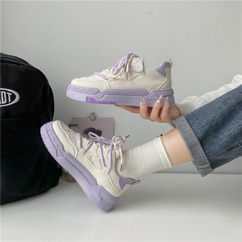 Favorite &quot;FREE BOX&quot; Sepatu Sneakers Wanita Kasual Import Korea 9196