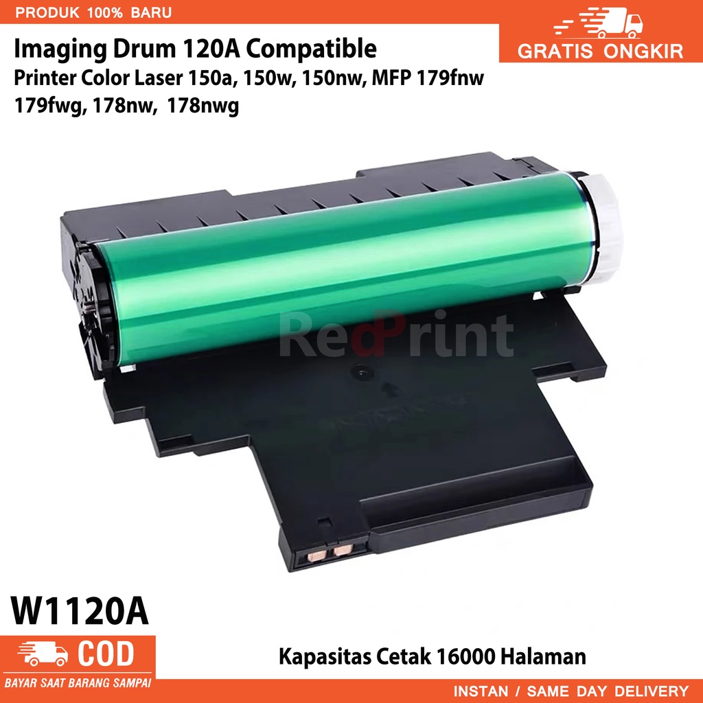 Imaging Drum 120A Compatible Printer Color Laser 150a, 150w, 150nw, MFP 179fnw, 179fwg, 178nw, 178nwg