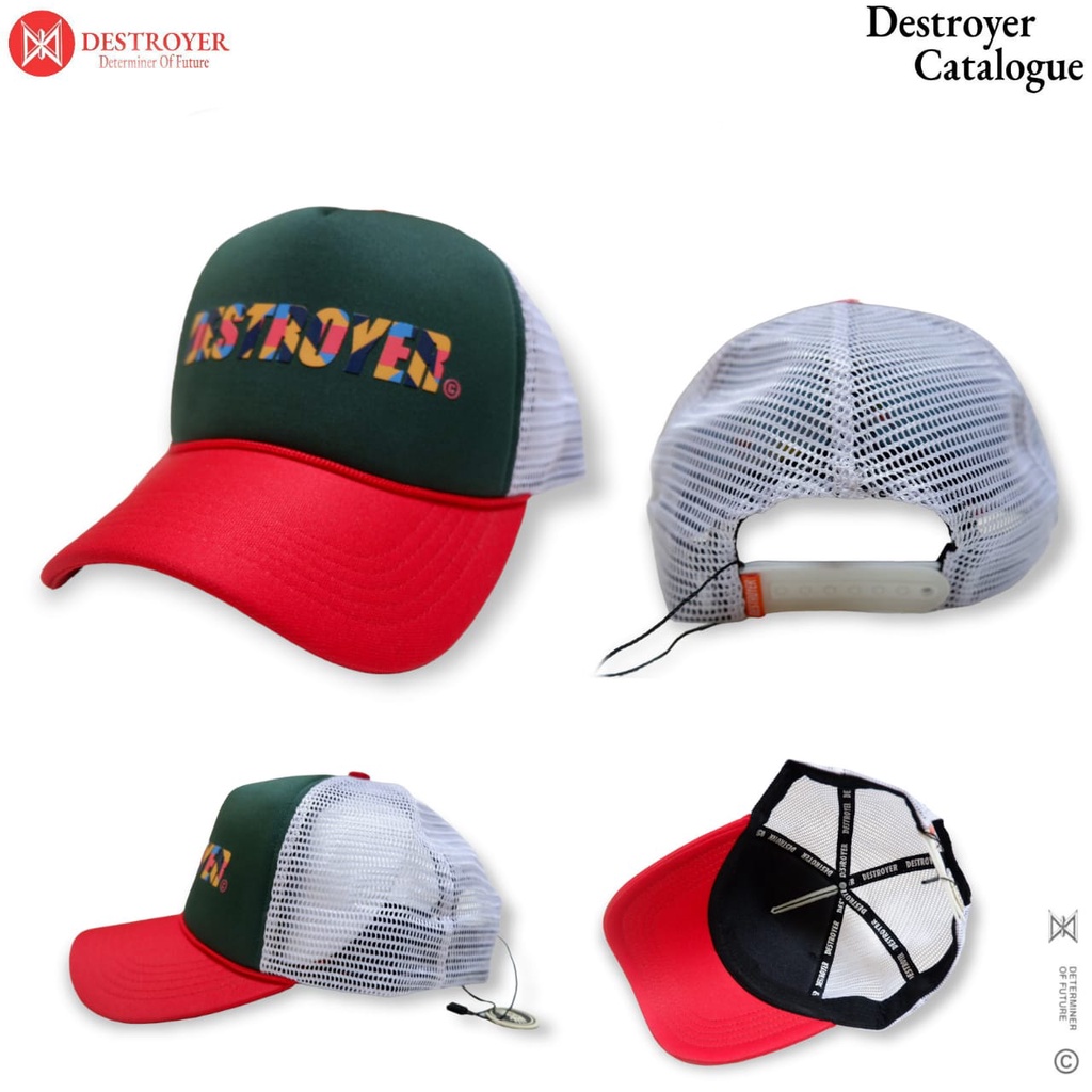 TOPI JARING TRUCKER DISTRO DESTROYER