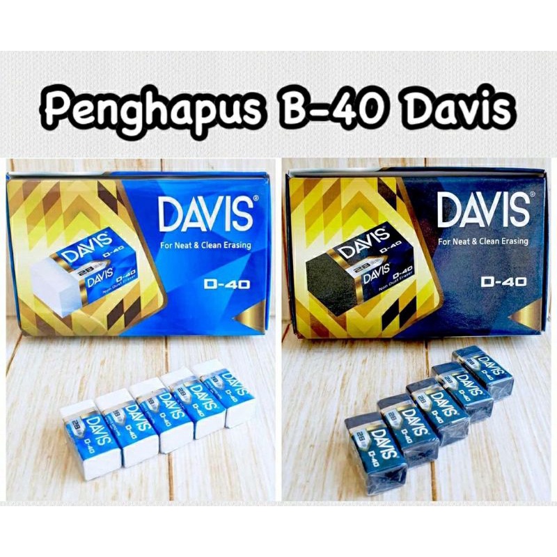 

Penghapus / Eraser Davis Kecil 526 B40P Satuan