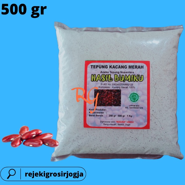 

Tepung Kacang Merah Organik kemasan 500 GRAM/Tepung MPASI Kacang Merah Organik/Tepung Kacang Merah Gluten Free Organik