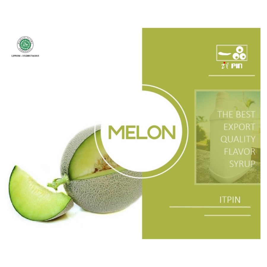 Melon Syrup / Sirup Melon @2,5kg