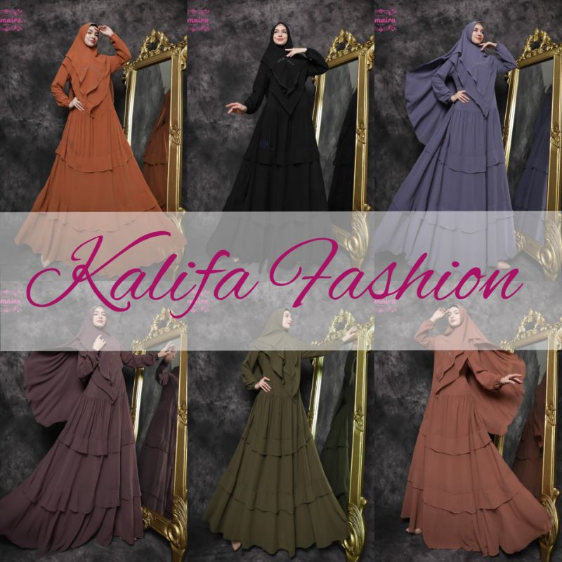 Mauren Series Ori Humaira / Gamis Set Syar’i / Gamis Humaira Terbaru / Gamis Syari Branded / Gamis S