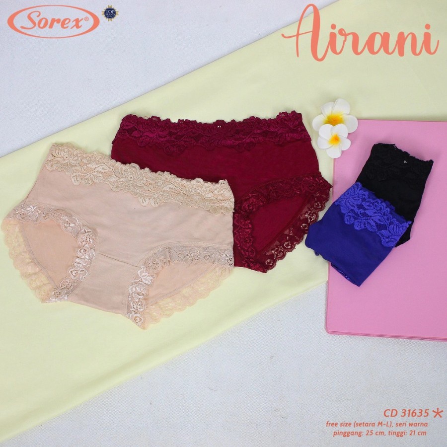 Celana Dalam Wanita Bamboo Fiber Cd Sorex