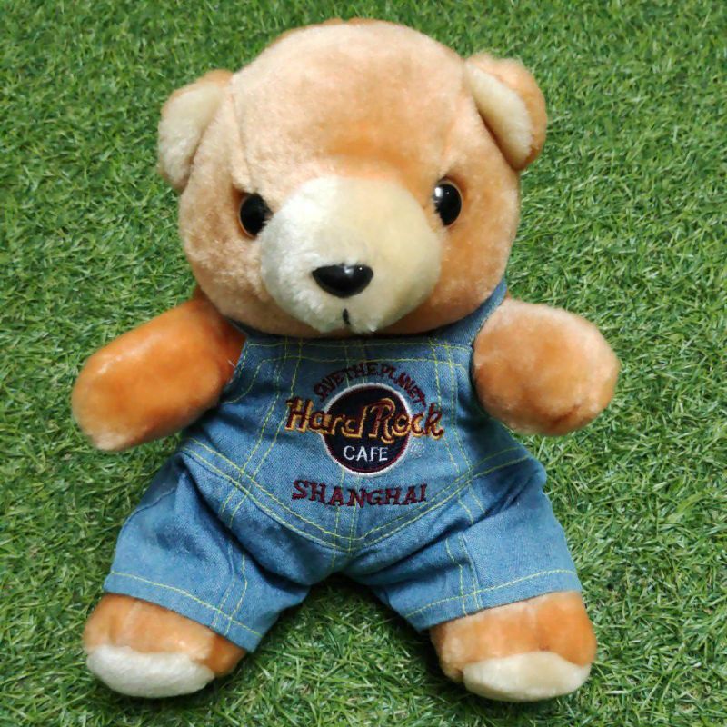 Boneka Teddy Bear HardRock Cafe Shanghai Original - hadiah ulang tahun
