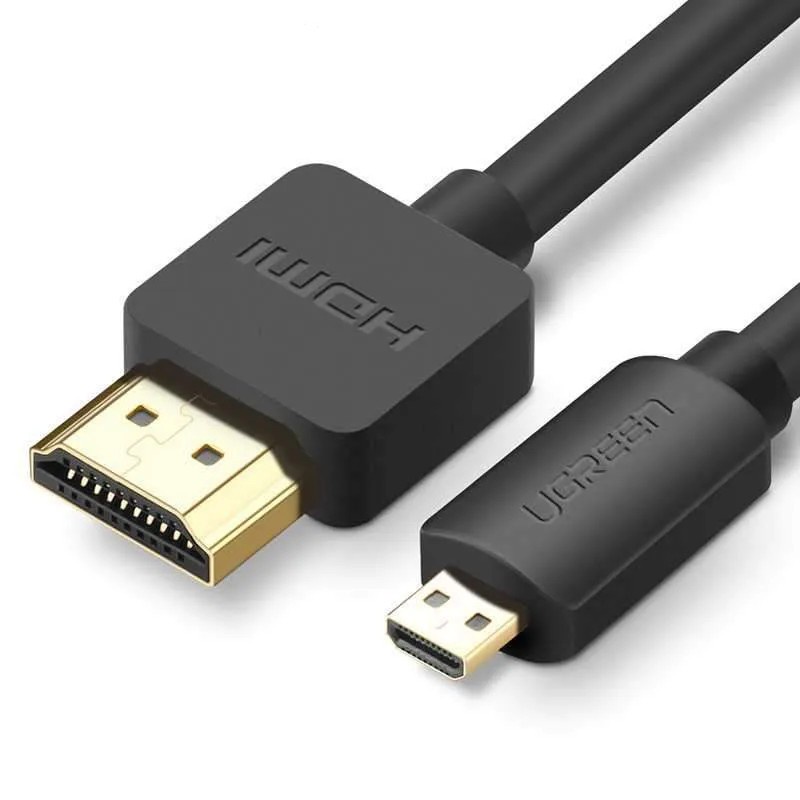 Kabel UGreen Micro HDMI Male to HDMI Male 2.0 2 Meter (30103)