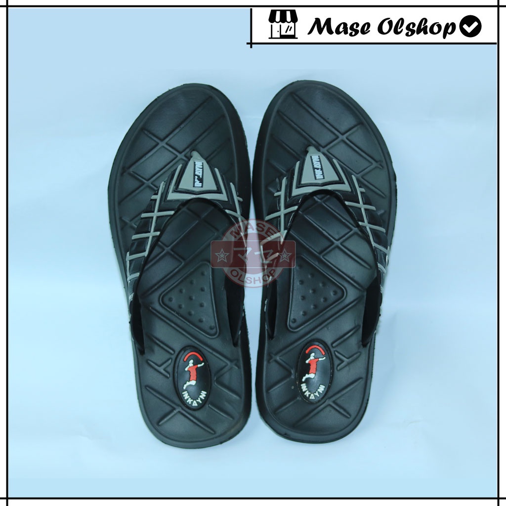 Sandal Pria Dewasa Karet Inkayni YK-6013 Model Jepit