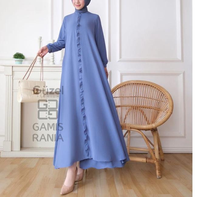 Gamis Rania Ori guzel kualitas premium