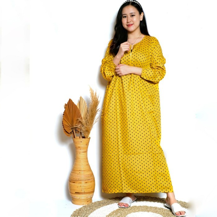 daster murah daster busui gamis rayon premium verell M1 R3O9 daster remaja bisa cod warna excluesiv 