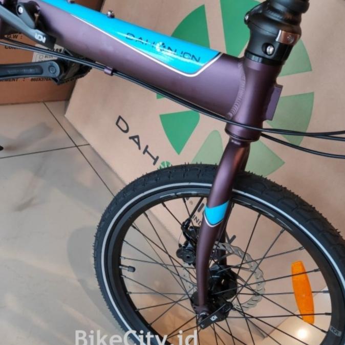 Sepeda Lipat DAHON ION CHICAGO 20" 8sp NEW 2020 - GREY