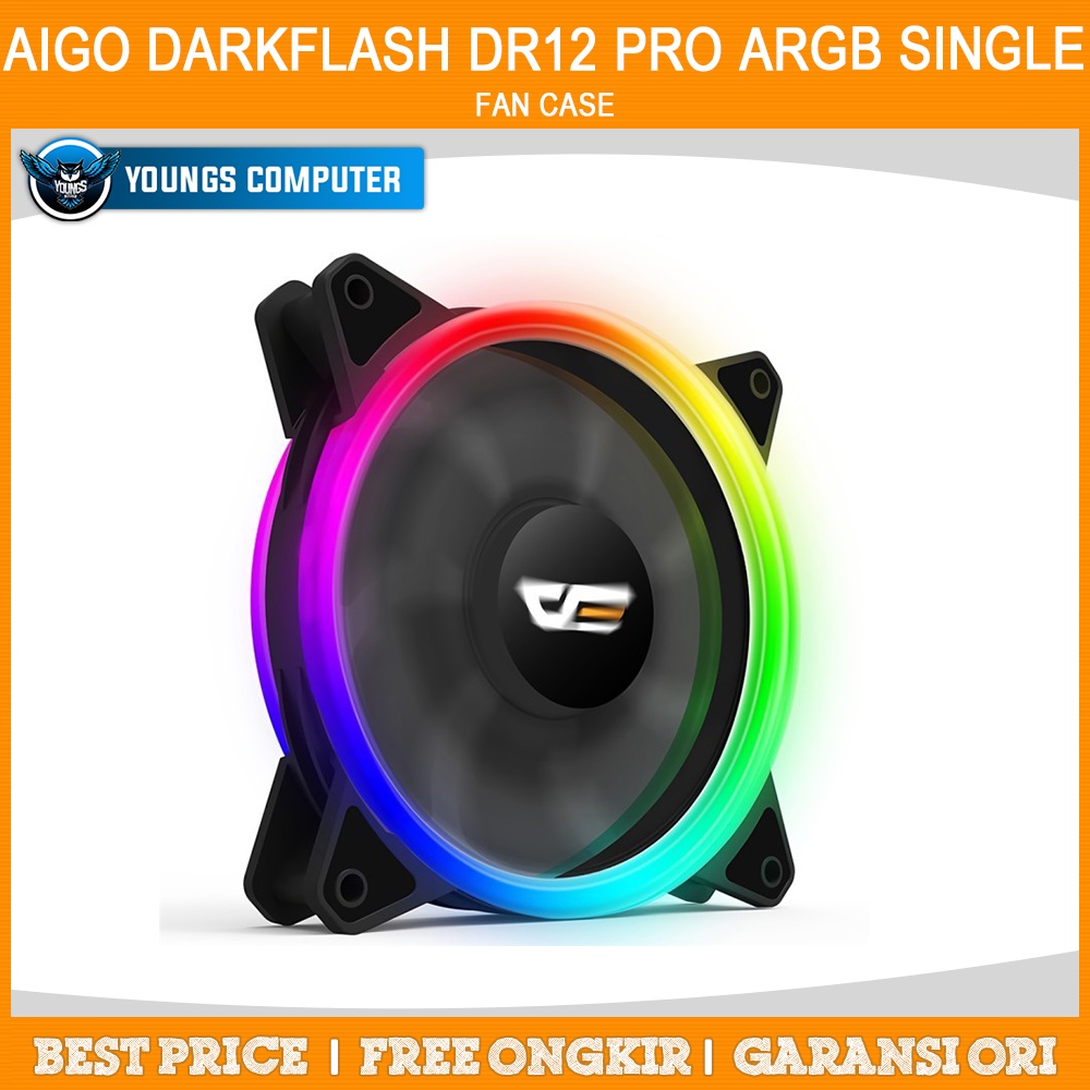 FAN CASE AIGO DARKFLASH DR12 PRO ARGB SINGLE