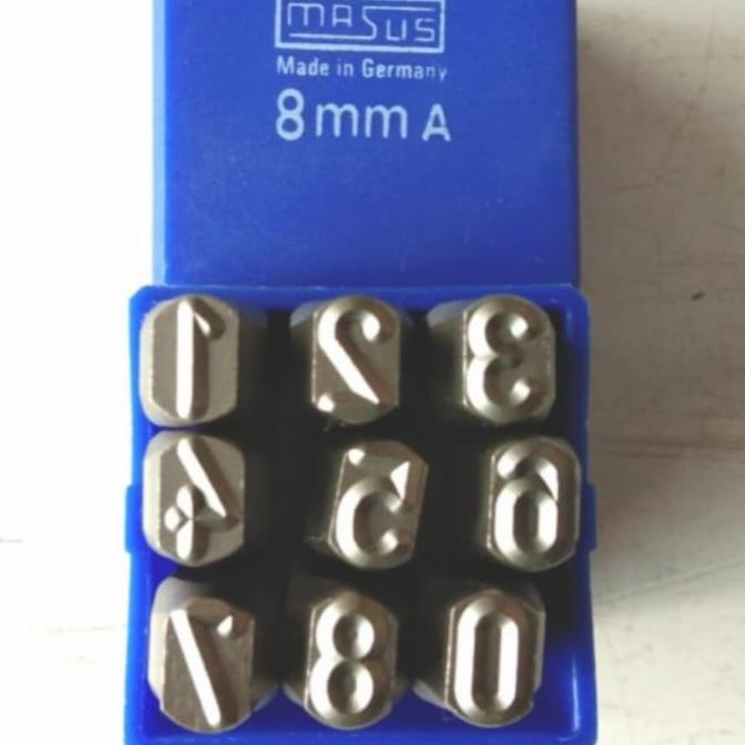 

ANGKA KETOK (0-9) 8mm MASUS GERMANY STAMP PUNCH