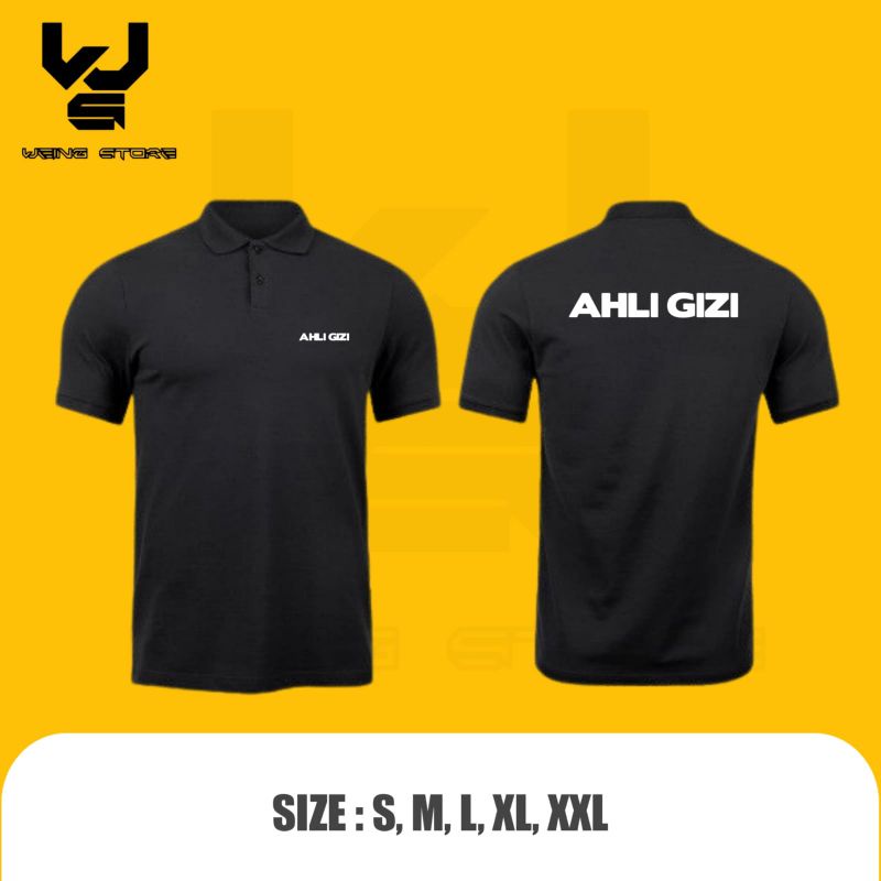BAJU POLO AHLI GIZI
