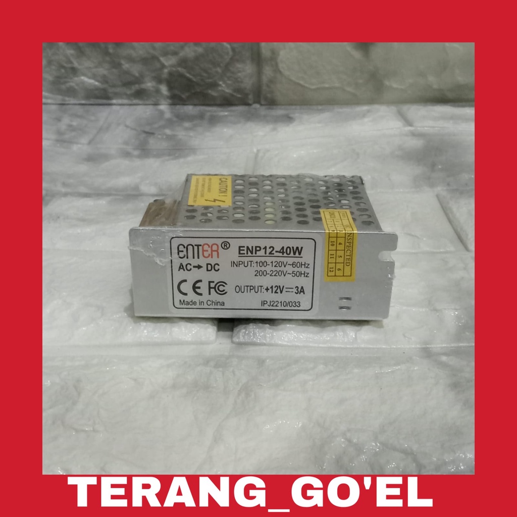 POWER SUPPLY ENTER 3A/5A/10A/15A/20A/30A
