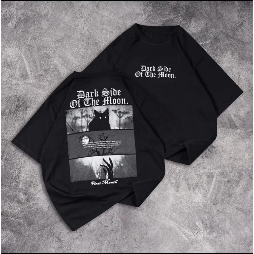 AFI - EC - Kaos Oversize Wanita Dark Side Of The Moon (LD 106, P 55)