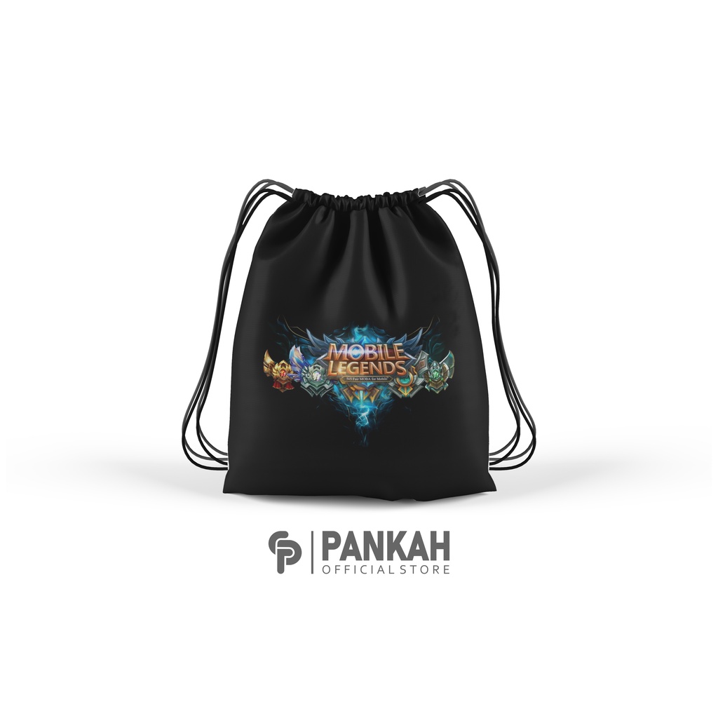 Tas Serut Mobile Legend Anti Air Terlengkap / New String Bag Waterprof