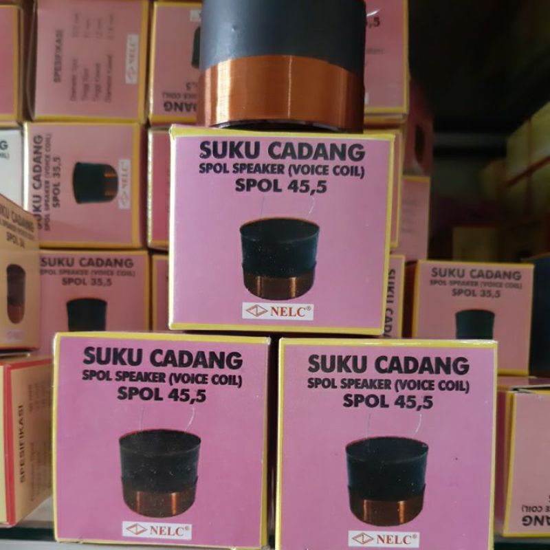 spul speaker ACR 1240 45,5mm / voice coil original NELC 45,5mm