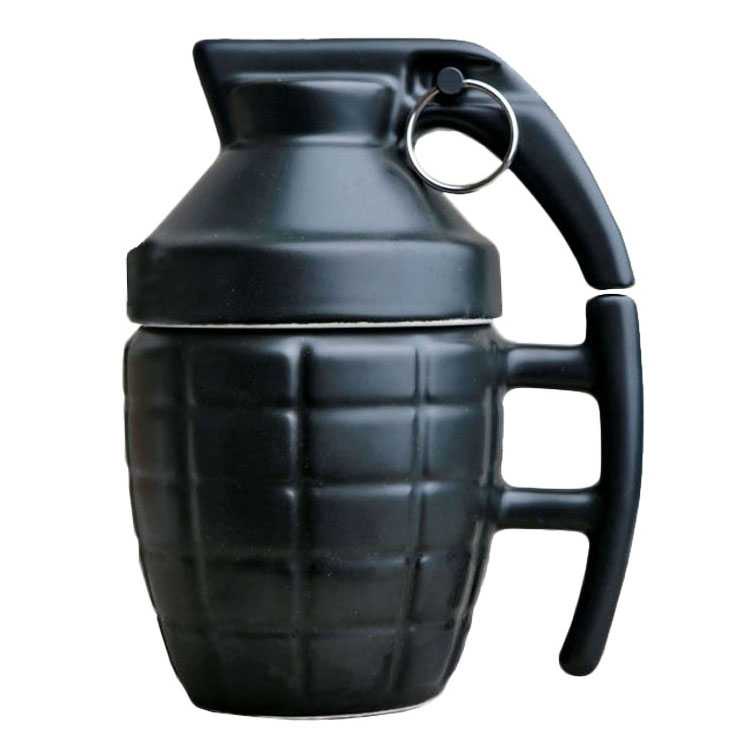 (BISA COD) FTIHSHP YOMDID Gelas Mug Model Granat Tangan 280ml - CBG-M-1069