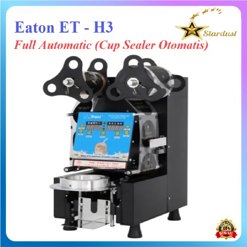 ETON ET-H3 FULL AUTOMATIC Cup Sealer Mesin Penyegel Gelas Cup Plastik / Cup Sealer Mesin Press Gelas