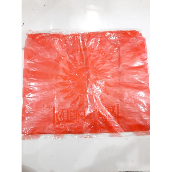 Hd Kantong Plastik Merah MENTARI TIPE 40.