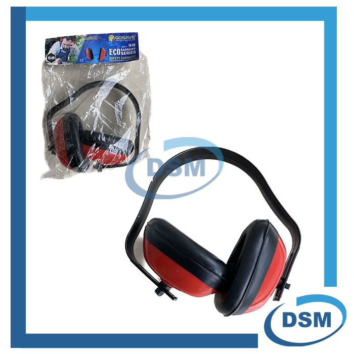 GOSAVE ECO EAR MUFF 18 DB SAFETY EARMUFF PLASTIK PELINDUNG TELINGA