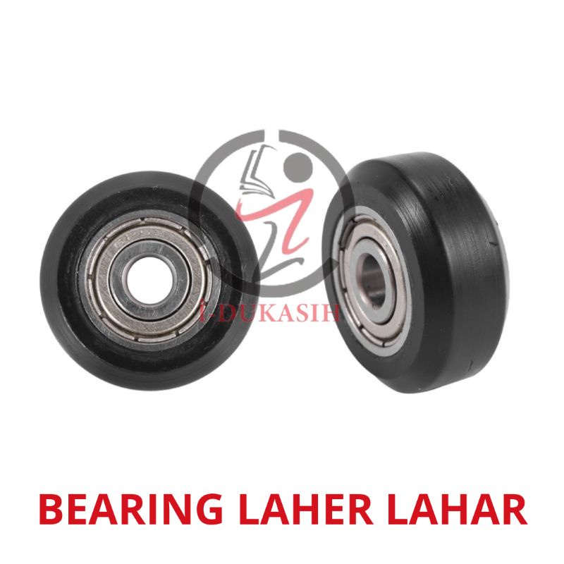 [IDUKASIH] 10pcs Roda Pulley Besar Bahan Plastik Dengan Bearing Idler Untuk Printer 3D