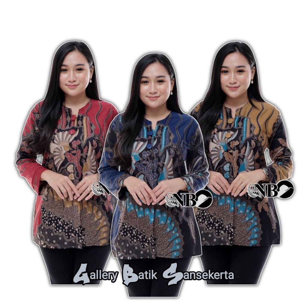 BAJU BATIK WANITA MODERN MONALISA GENES