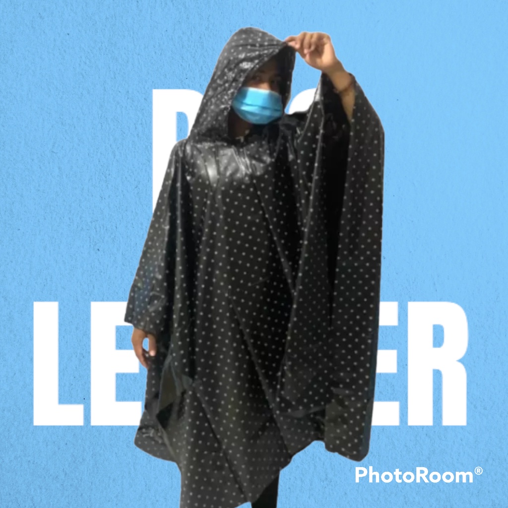 md jaya Jas hujan ponco polkadot jas hujan ponco polkadot jas hujan murah mantel jas hujan ponco mur