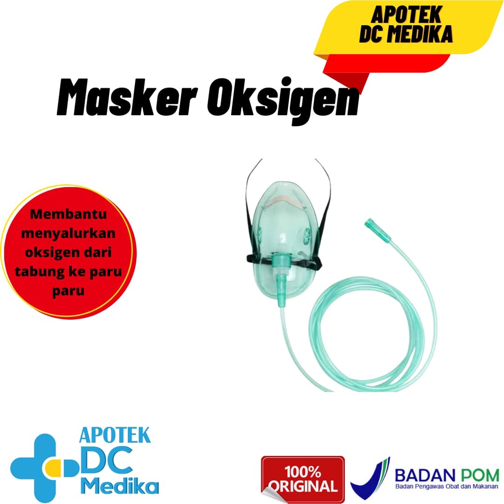 MASKER OKSIGEN/PERNAFASAN