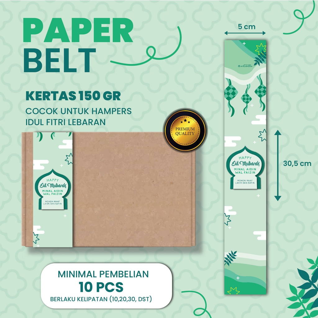

BELT PAPER HAMPERS PACKAGING LEBARAN IDUL FITRI PREMIUM DAN TERMURAH