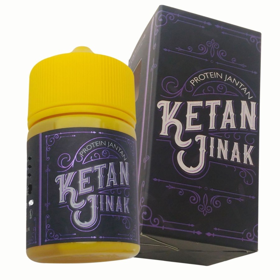 LIQUID KETAN JINAK 60ML KETAN HITAM SANTAN