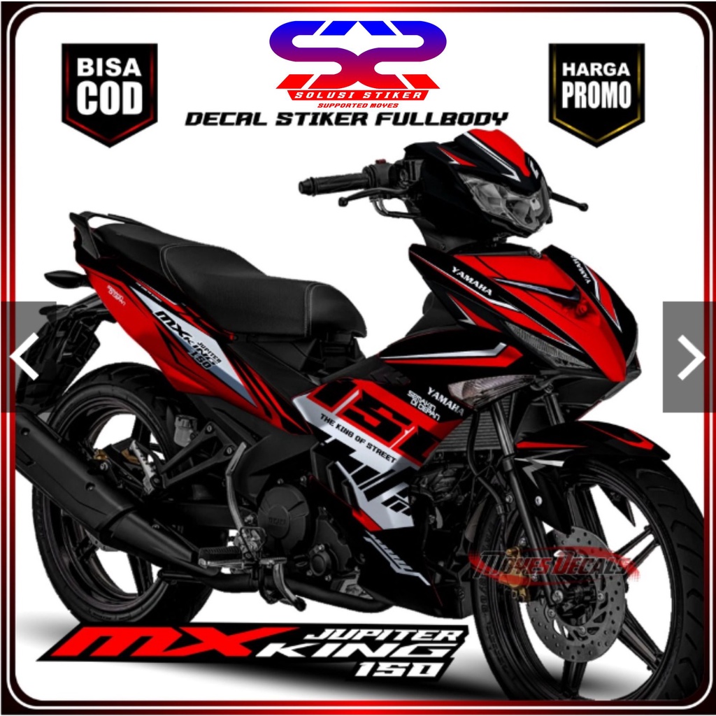 Stiker Decal Mx King 150 Fullbody Decal Variasi Jupiter Mx King 150 Motif Keren