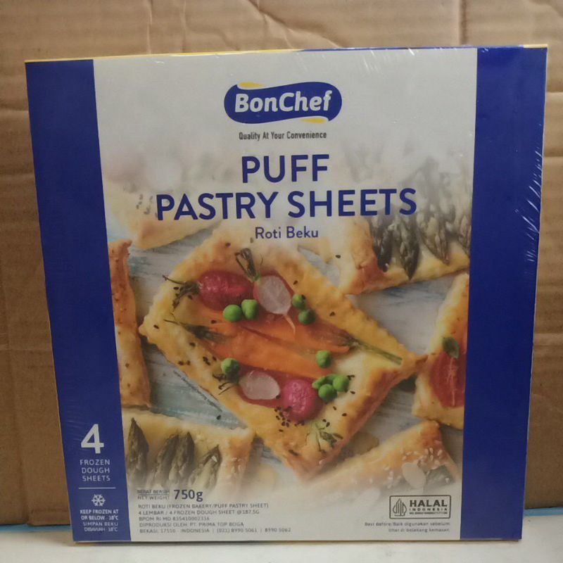 

Puff Pastry Sheets Bonchef 750 gr