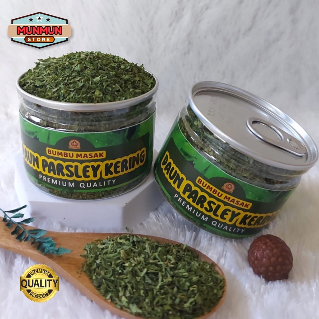 

Pet Can Rempah Daun Peterseli Dried Parsley Leaves Daun Parsley Kering Kualitas Premium
