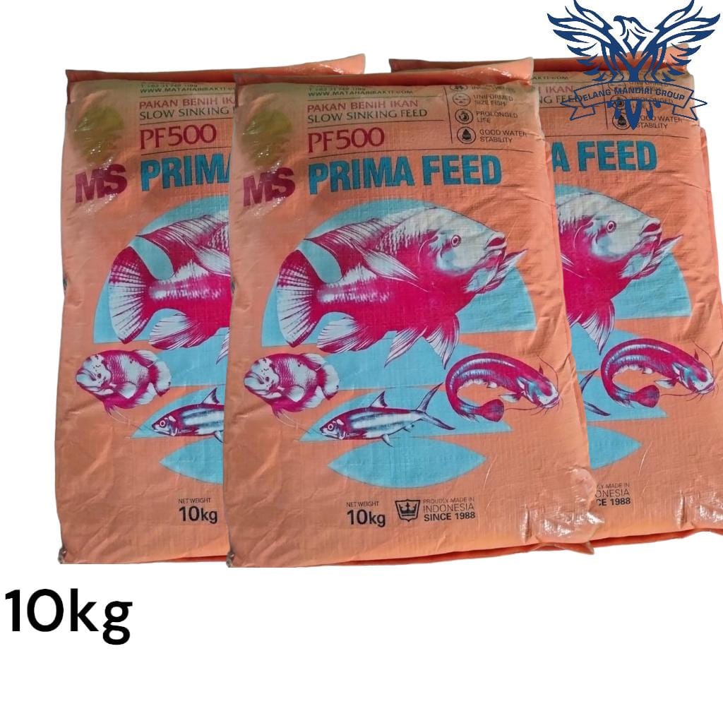 Karungan PF 500 10Kg Pelet Benih Ikan PF500 Seed Fish Feed