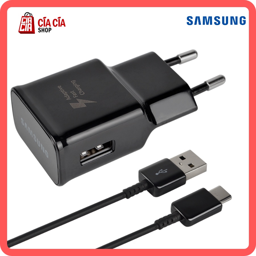 Charger Samsung Note 8, 9, S8, S9 Usb Type C Fast Charging Original Travel Adaptor Samsung Type C