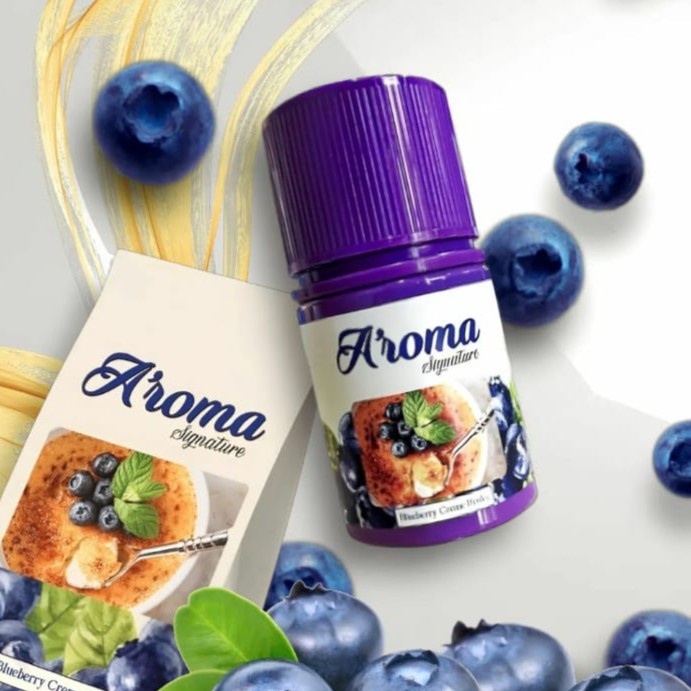 Aroma Signature Blueberry Cream Brulee 60ML by FVB Project