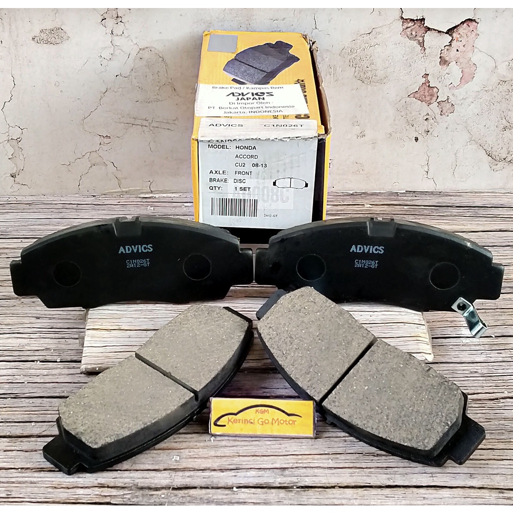 BRAKE PAD KAMPAS REM DEPAN STREAM 2.0 ODYSSEY 2.4 AISIN ADVICS C1N026T