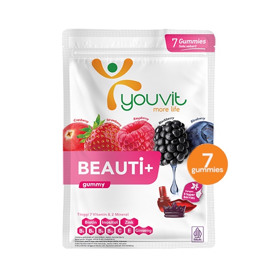 *FRAULEINCO* Youvit Multivitamin Gummy Anak 1 Pouch