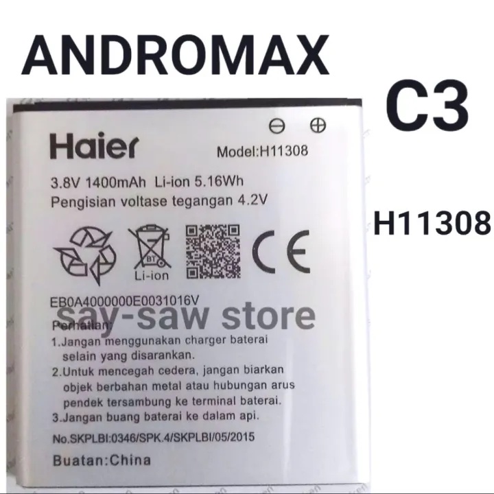 Battery Andromax C3 Baterai Andromax C3 Batre Batt Andromax C3  Ori