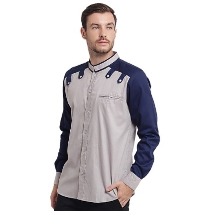 Tien fashion bandung- Baju kurta pria muslim baju koko pria realpict nproduk ori terbaru cb23
