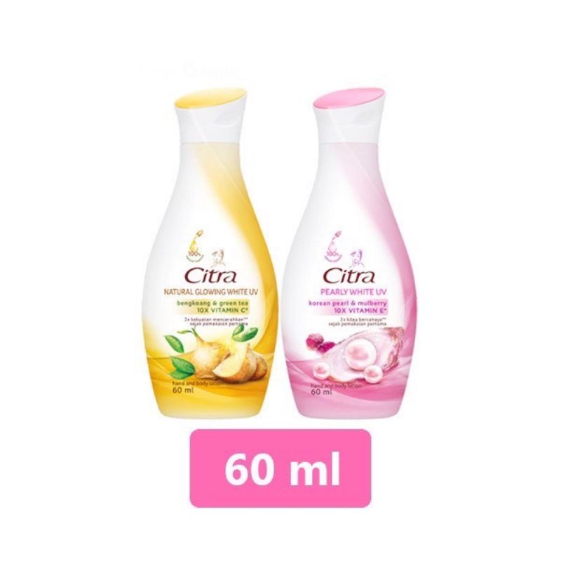 CITRA HAND AND BODY LOTION PEARLY TRAVEL SIZE 60ML/CITRA LOTION