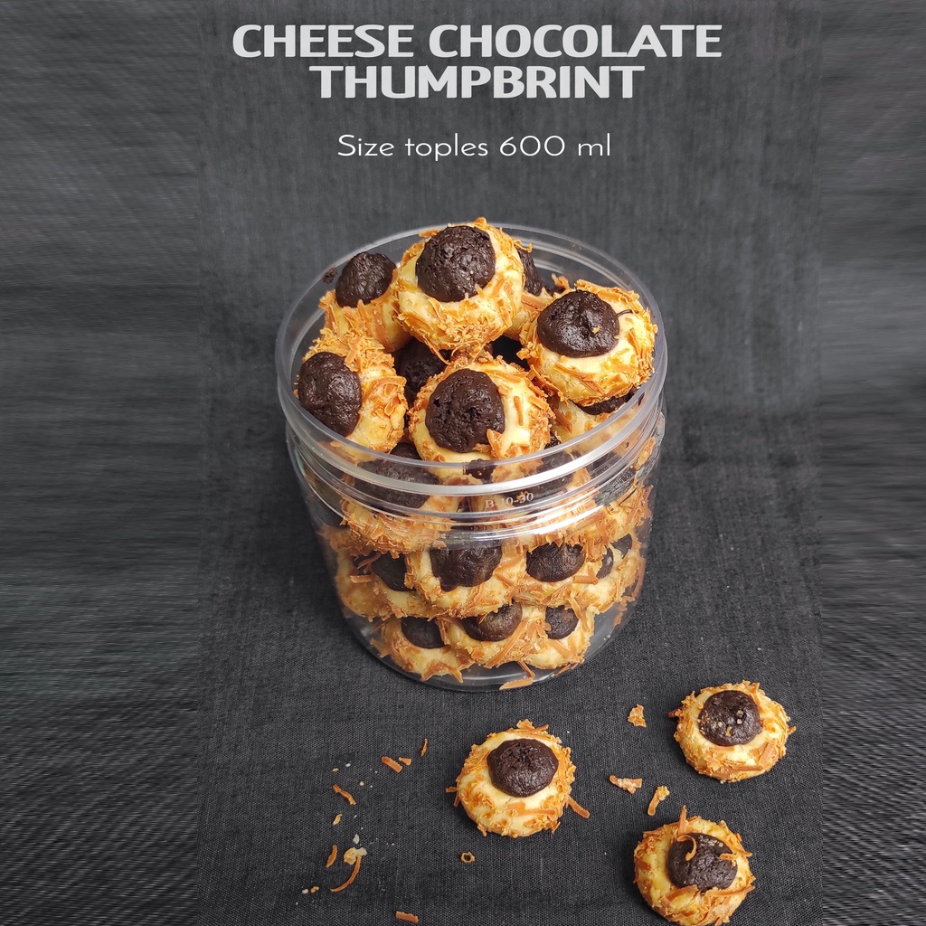 

CHEESE CHOCOLATE THUMBPRINT - KUE LEBARAN