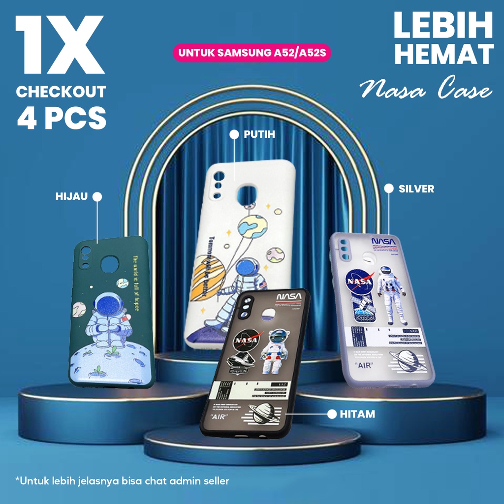 CL 4 Pcs Case Nasa Samsung A52/A52S