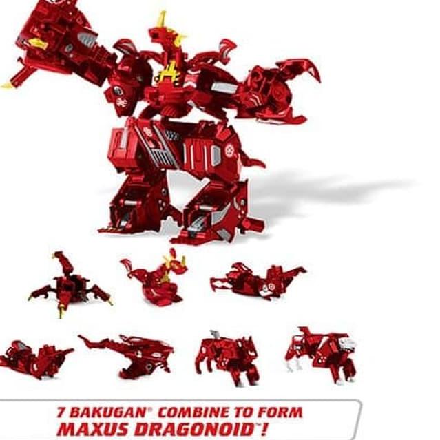 ☀ Mainan Bakugan Dragonoid - Bakugan Battle Brawlers MAXUS DRAGONOID /pc ♠
