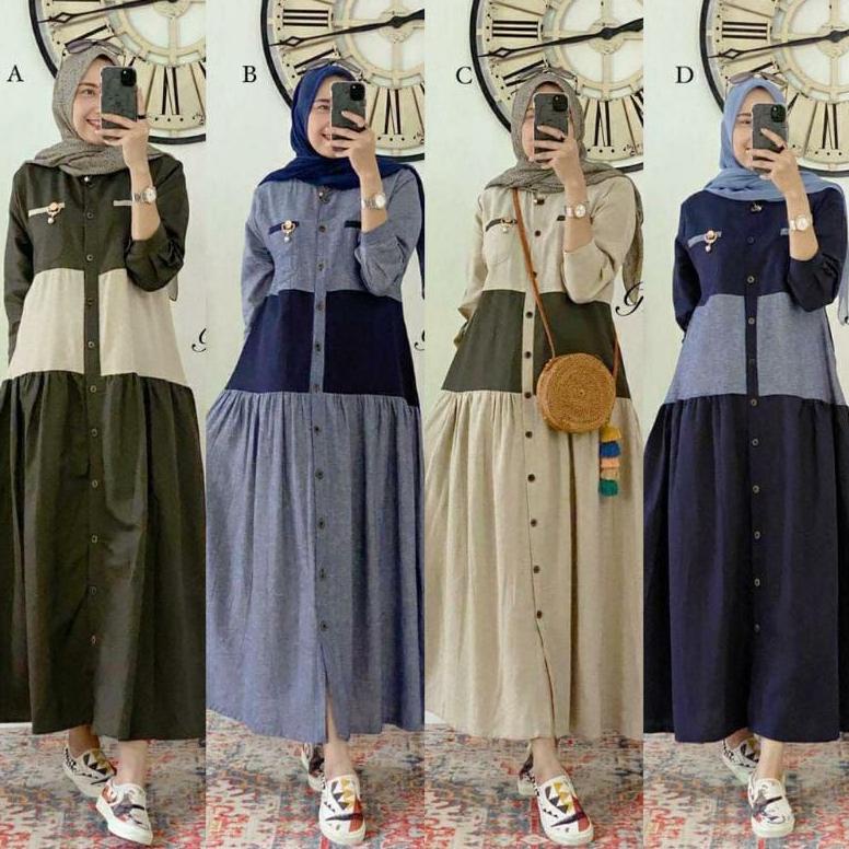 ORIGINAL (COD) Gamis "AYRUMI" By Gagil Murah