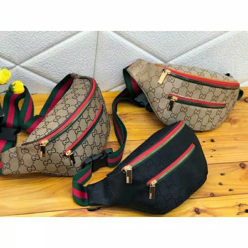Best Seller Tas Wanita Waistbag Guci Logo Classic List Lom Kode 767 Import Sling Bag ✨Ready✨