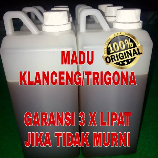 

Madu Teuweul lebah klanceng 1000 gram original termurah terlaris halal pirt bergaransi madu kesehatan