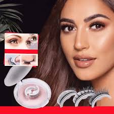 Bulu Mata Palsu 3D Eyelash Extension Tanpa Lem Perekat Waterproof